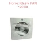 Horoz Fan-120 120 Lik Banyo Ve Mutfak Havalandırma Aspiratörü Plastik Beyaz 15W Ip20 220 Volt (Montaj Delik Çapı 120Mm 1