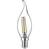 Horoz Flame-6W Beyaz Kıvrık Filament Led Ampul E14
