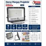 Horoz Margay-50 50W Beyaz Led Projektör Smd 6400K Ip65 5000Lm (50 Watt 220 Volt)