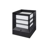Horoz Prizma-2 Siyah Set Üstü Bahçe Armatür E27 Duylu 400-010-144
