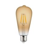 Horoz Rustic Vintage 6W E27 Duy Filament LED Ampül Sarı Işık - 1 - 10 W