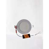 Horoz Slim-6 6W Beyaz Yuvarlak Led Panel Spot Beyaz Kasa 6400K Sıva Altı S.a. 220V Ip20