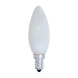 Horoz Soft Buji 60W E-14 Ince Duy Mum Ampul 10 Lu Paket