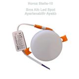 Horoz Stella-10 10W Günışığı Işık Çerçevesiz Ayarlanabilir Sıva Altı Led Panel Spot 10 Watt 2700K 935Lm 220V Ip20
