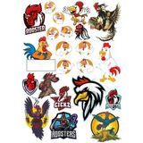 Horoz Sticker Set-7 19 Parça Telefon, Tablet, Defter, Laptop Sticker