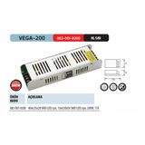 Horoz Vega-200 12V DC 17 Amper 200W Slim Tip Şerit Led Trafosu