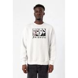 Horror Character Friends Beyaz Erkek 2ip Sweatshirt
