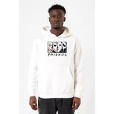 Horror Character Friends Beyaz Erkek 3İp Kapşonlu Sweatshirt