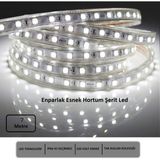 Hortum Esnek Şerit LED Beyaz Işık 220V Fış/1,2,3,4,5,7,10,15,20,25,30 Metre - 7 m