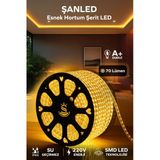 Hortum Esnek Şerit Led Beyaz, Mavi, Yeşil, Kırmızı, Günışığı, Amber Rengi + 220V Fiş/2,3,4,5,10,15,20,25,50,100 Metre