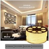 Hortum Esnek Şerit LED Gün Işığı Işık 220V Fış/1,2,3,4,5,7,10,15,20,25,30 Metre - 2 m