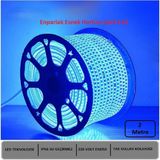 Hortum Esnek Şerit LED Mavi Işık 220V Fış/1,2,3,4,5,7,10,15,20,25,30 Metre - 2 m