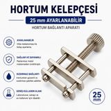 Hortum Kelepçesi 25 mm Ayarlanabilir - Hortum Bağlantı Aparatı