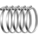 Hortum Kelepçesi Tork Ayarlı 23X35 Mm Paslanmaz Çelik Boru Metal Kelepçe Ayarlanabilir Klips 5 Adet