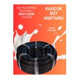 Hortum Plaza Süt Hortumu Kauçuk Kış Mevsiminde Sertleşmez (İ.Ç 16MM) (d.ç 26 Mm ) 2,5 Metre Fiyatı
