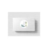 Hoş Geldin Bebeğim Etiketi Mavi Erkek Çocuk Yuvarlak Mat Çıkartma Cute Round Sticker 4 Cm (45 Adet)
