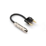 Hosa 1/4'' TS (F) Dual Bananahoparlör Adaptörü