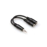 Hosa 3.5 mm TRS M - Dual 3.5 mm TRS F Y-Kablo
