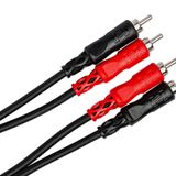 Hosa Dual RCA (M) - RCA (M) Balanssız Kablo 1 m (CRA-201)