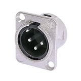 Hosa NC3MD-L-1 Nötr Konnektör, XLR3M