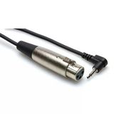 Hosa Xlr (F) - 3.5 Mm Ts (M) Mono Mikrofon Kablosu 1.5 M (Xvm-305F) Xlr (Dişi) <-> 3.5 Mm. Ts (Erkek) Mono Mikrofon Kablosu, 1.5 Mt. Xvm-305F