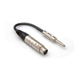 Hosa Xlr (M) 1/4'' TS (F) Empedans Bağdaştırıcı