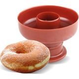 Hosell Pratik Donut Kek Kalıbı Hamur Kesici Şekillendirici Kalıp Aparat - Renkli