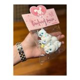 HOŞGARDENS Kedi Fiğürlü Üçlü Yapışık Sukuşi Stres Oyuncağı Squishy Moj moj 10 CM 1 Adet