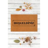 Hoşgeldiniz, Hoşgeldiniz Paspas, Kapı Önü Paspası, Desenli Ev Hediyesi Paspas, Çeyiz Eşyası