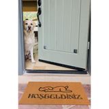 Hoşgeldiniz, Köpek Teması, Kapı Önü Paspası, Ev Eşyası Hediyelik Paspas, dış kapı paspas,çeyizlik