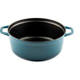 Hosseven Hsydt Derin Tencere Döküm 28 cm - Mavi