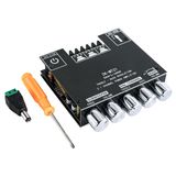 Hosyond 2.1 Kanal Bluetooth Ses Güç Amplifikatörü Kurulu 50 W × 2+100 W Tiz ve Bas Kontrolü ile DIY Bluetooth Hoparlör Ev Sineması için