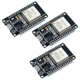 Hosyond 3 Paket ESP32 ESP-WROOM-32 Geliştirme Kartı WiFi + Bluetooth CP2102 Çift Çekirdekli 2.4 Ghz Mikrodenetleyici Arduino ile Uyumlu