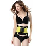 Hot Belt Termal Sauna Kemer Unisex Terletme Korsesi (Sarısiyah)