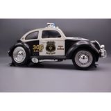 Hot Rod Patrol Uzaktan Kumandalı Klasik Vosvos Polis Arabası LED Işıklı 1:16 Ölçekli
