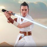 Hot Toys Star Wars: The Rise of Skywalker - Movie Masterpiece Series Rey and D-O Sixth Scale Figür Oyuncak Seti 905520