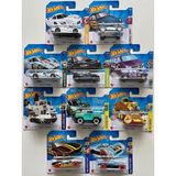 Hot Wheels 10'lu Başlangıç Seti 1/64 Ölçekli Farklı Model Araba Beyaz Renkli Koleksiyon