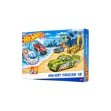 HOT WHEELS 1:64 Ölçekli Metal Oyuncak Kamyonlar, 10'Lu Set (Stiller Çeşitlilik Gösterebilir)