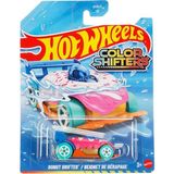Hot Wheels 1:64 Renk Değiştiren Araçlar Donut Drifter JKP19 - Siyah - Beyaz