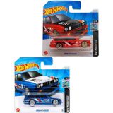 Hot Wheels 2 Araç Bmw M3 Wagon Set Kırmızı & Mavi (1/64), Oyuncak Araba