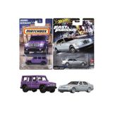 HOT WHEELS 2 Araç Mercedes Benz Set - Hot Wheels Premium 500 SEL & Matchbox G 550 (1/64), Oyuncak Araba