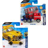 Hot Wheels 2 Araç Transformers Set - Optimus Prime & Bumblebee (1/64)