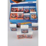Hot Wheels 2024 Yeni Sezon Lisanslı Hot Wheels 2'li Silgi - 12M-Krem