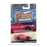 HOT WHEELS 2024 Yeni Uzun Kart Serisi Neon Speeders Porsche 911 GT3 Cup Oyuncak Araba Koleksiyon Model, Oyuncak Araba