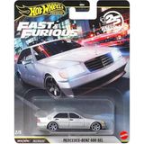 Hot Wheels 2025 Premium Fast & Furious Mercedes Benz 500 Sel JHW67 - 7 cm