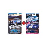 HOT WHEELS 2'li Fast & Furious Hızlı Ve Öfkeli Özel Seri Ford Serisi Uzun Kartonet Oyuncak Araba Model Araç And