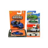 Hot Wheels 3 Model Set - Matchbox 2024 Porsche 718 Spyder RS & Hot Wheels Porsche Taycan Turbo S & Matchbox Porsche 911 GT3