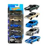 Hot Wheels - 5’ li Araba Seti - Fast & Furious / GHP55