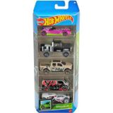 Hot Wheels 5'Li Araba Seti Metal Hw Glow Wheels Lisanslı Hot Wheels