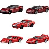 Hot Wheels® 5'li Ferrari Araba Seti Metal Araçlar ile Oyun Seti JLN12 3+ Yaş İçin Eğlenceli